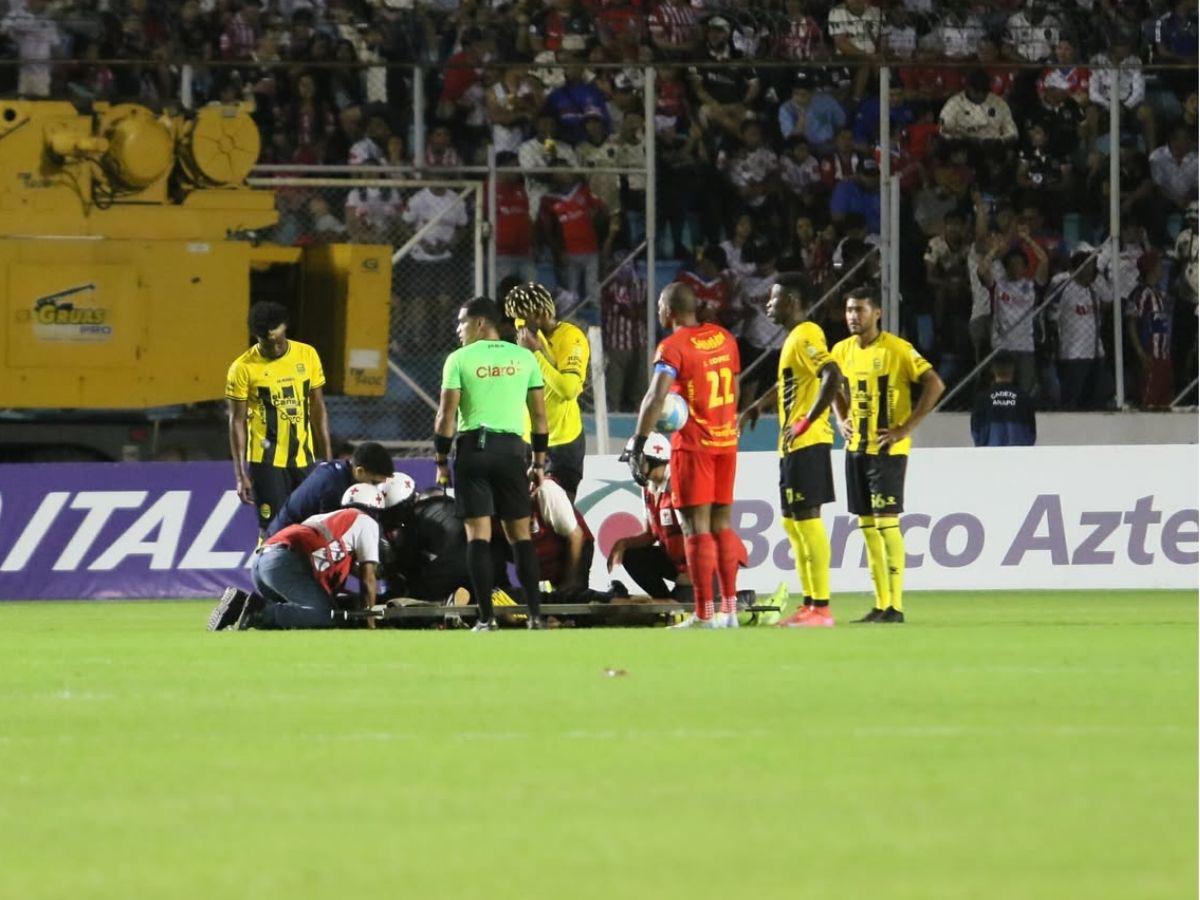 Amargura en Real España tras perder ante Olimpia, los dos lesionados que preocupan en la Máquina y el motivo de las vigas en sol centro