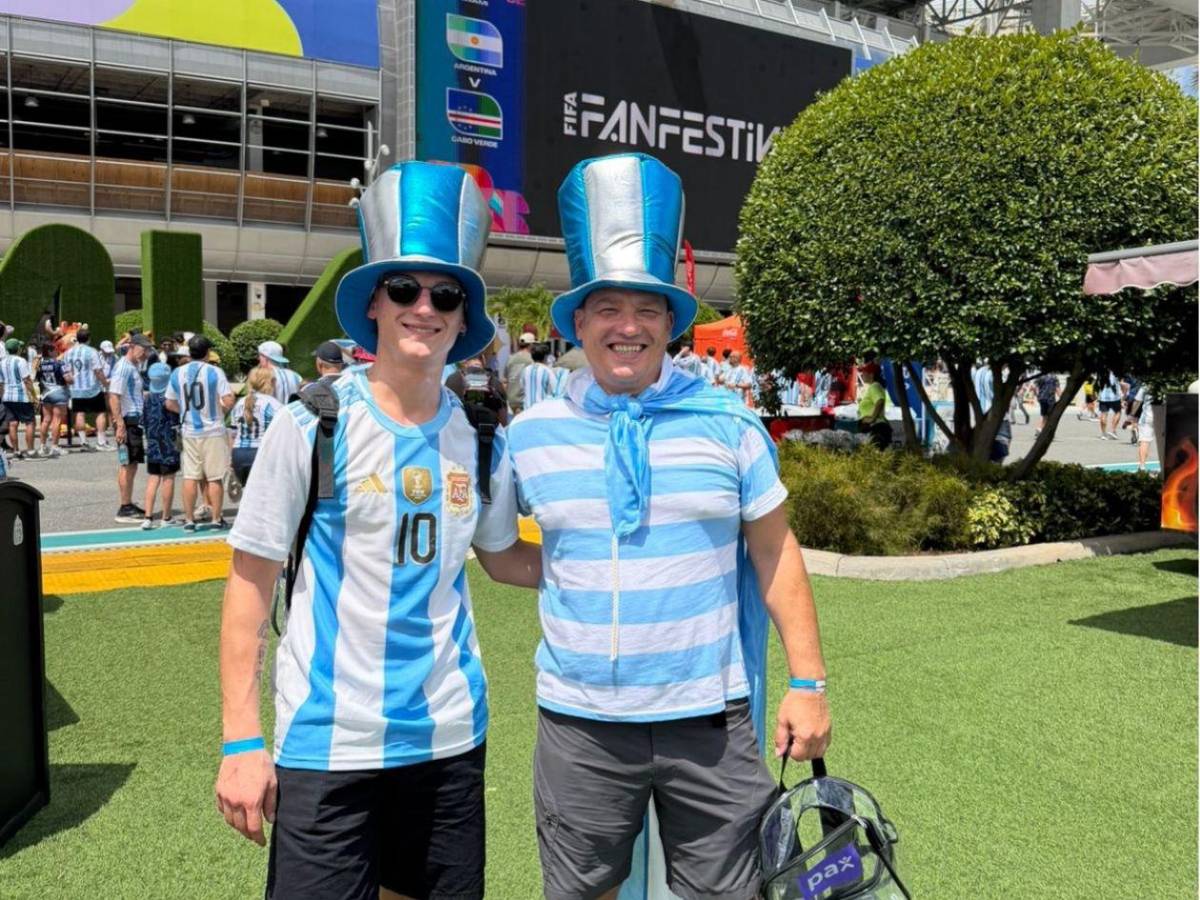 Marea albiceleste, bellezas de Argentina y monjas  sorprenden en el Mundial