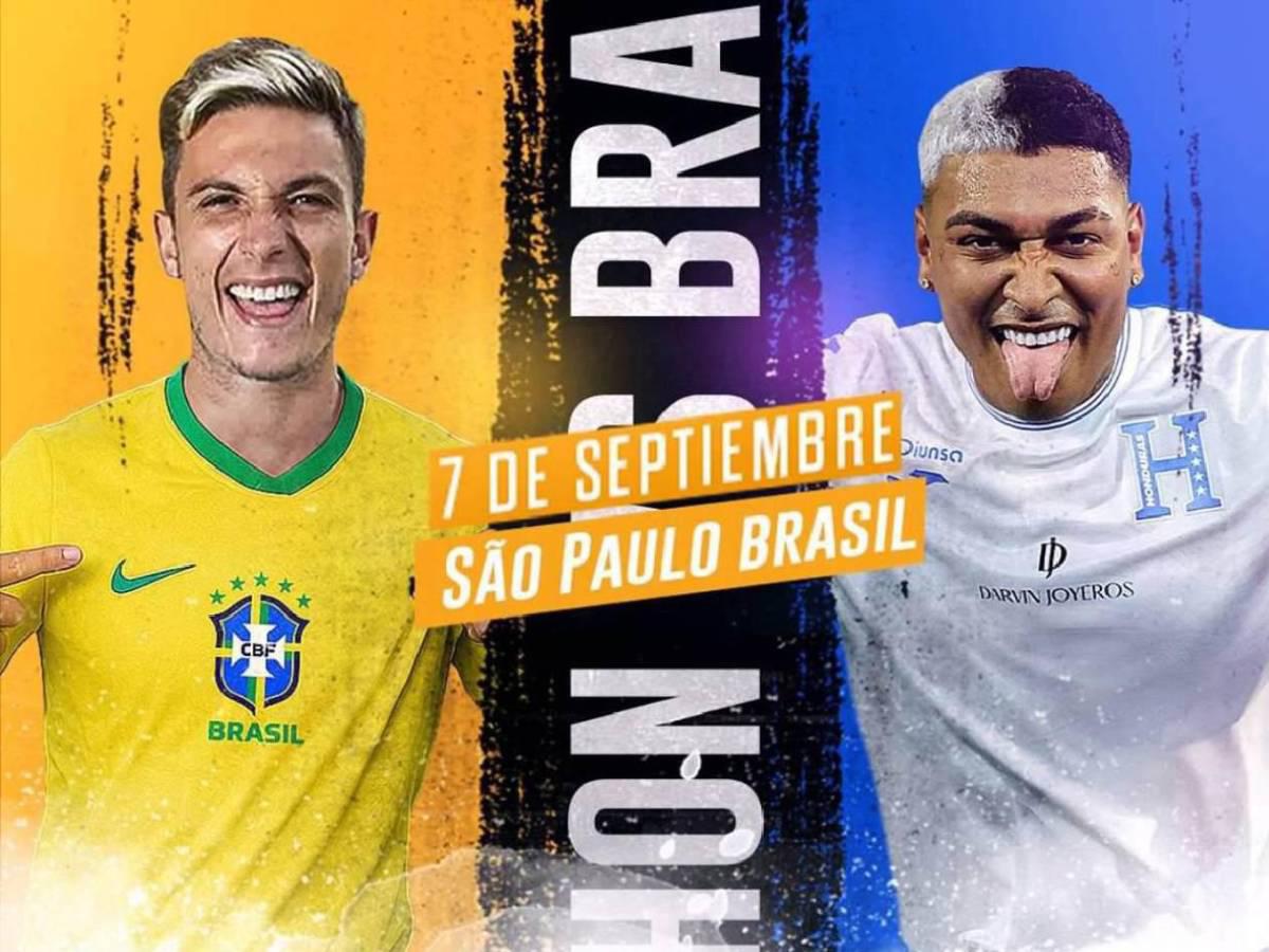 ¡Meten miedo! Los tiktokers de Brasil que jugarán ante Honduras: jugadores de Kings League y patrocinados por Neymar