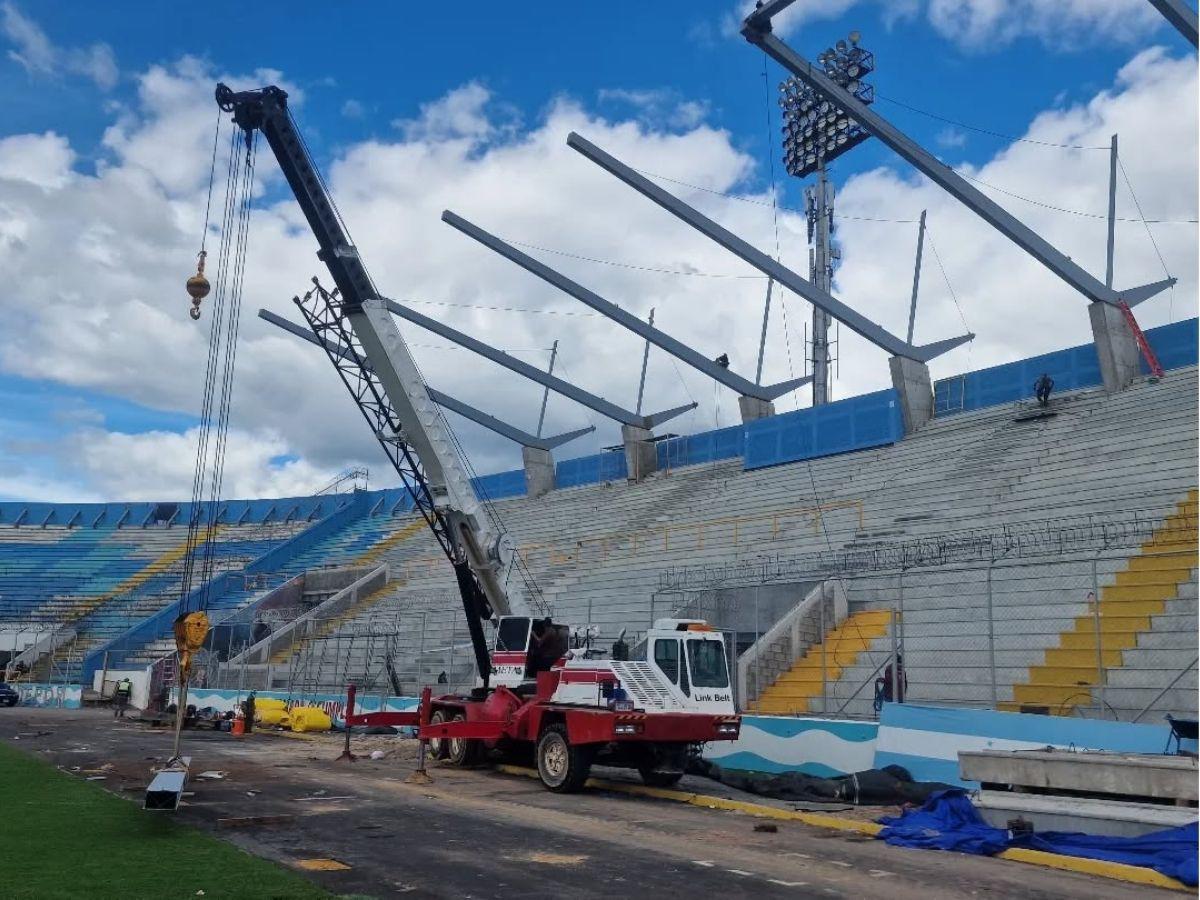 Condepor revela detalles inéditos del moderno techado de sol centro: Así avanza la obra en el Estadio Nacional