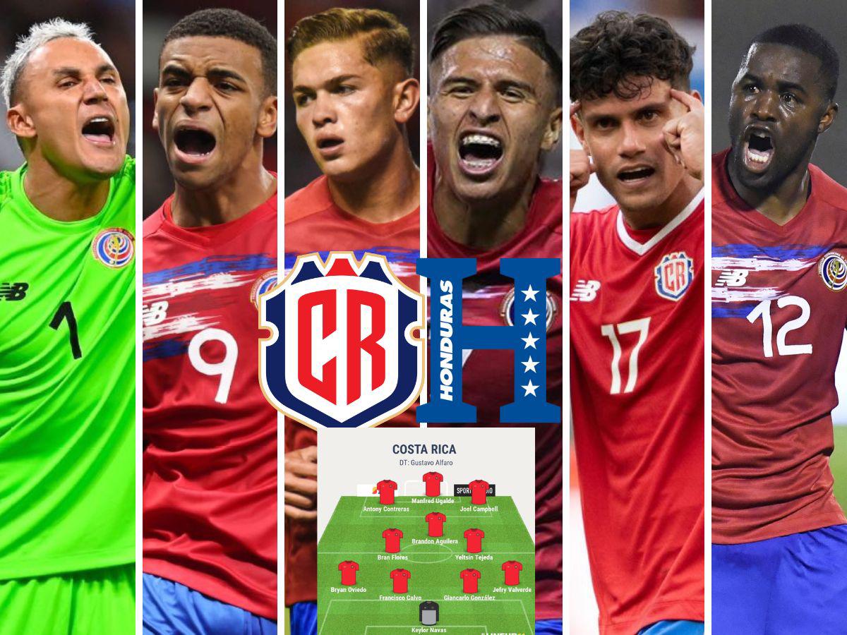 ¿Con Keylor Navas? El potente 11 “europeo” de Costa Rica que se perfila para enfrentar a Honduras por el pase a Copa América