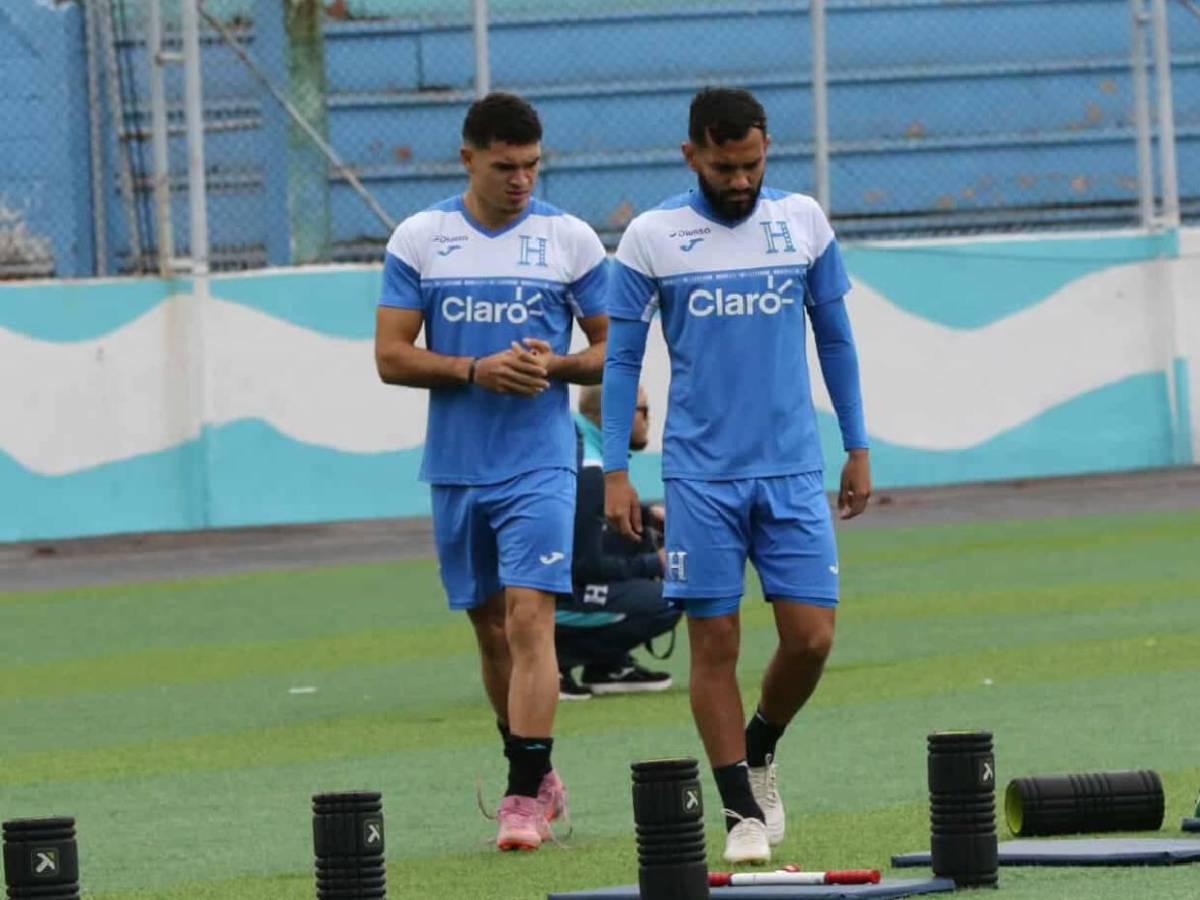 Futbolista se ejercitó separado: así fue el último entrenamiento de la Selección de Honduras previo al viaje a Nicaragua