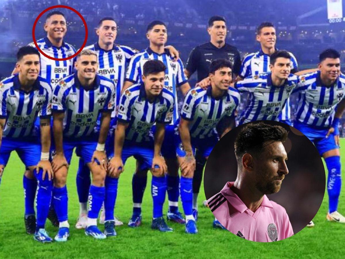 ”Me pegó un patadón”: Jugador del Monterrey reveló detalles del duelo contra Messi en el polémico Rayados-Inter Miami