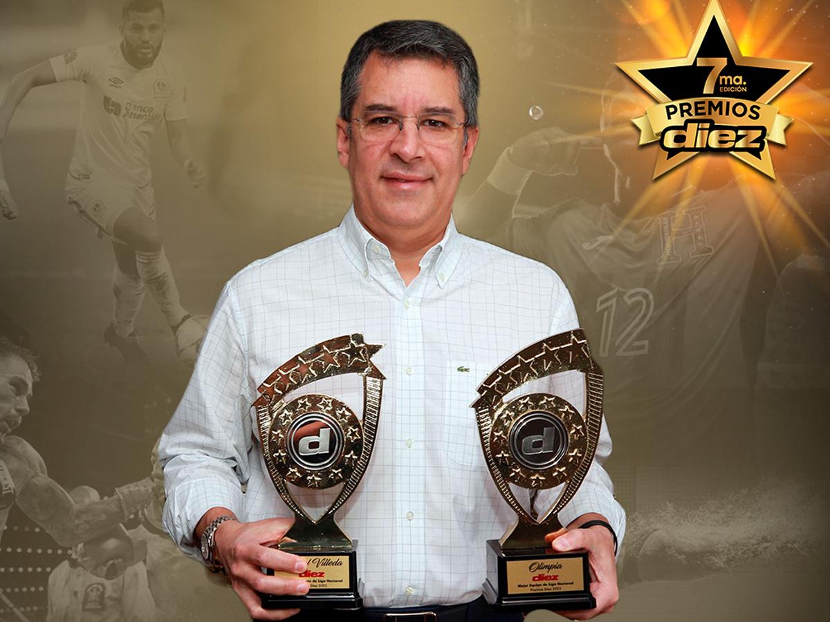 Rafael Villeda, Pedro Troglio, Luis Palma, Denil Maldonado y Randy Diamond, entre los ganadores de los Premios DIEZ