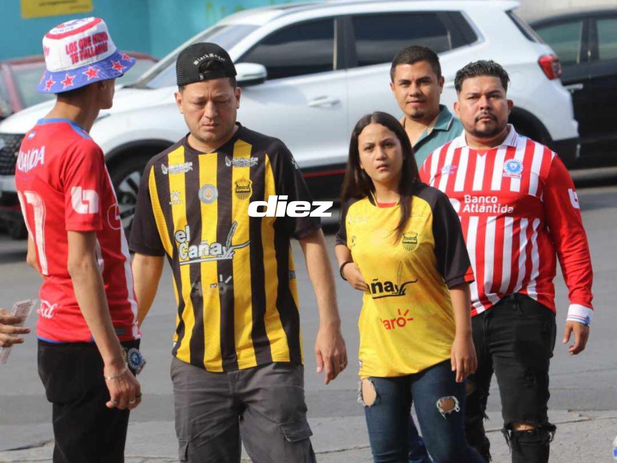 ¡Ambientazo! Ultra Fiel vivió una fiesta en la previa, aficionados de Real España presentes y regresa jugador de Olimpia