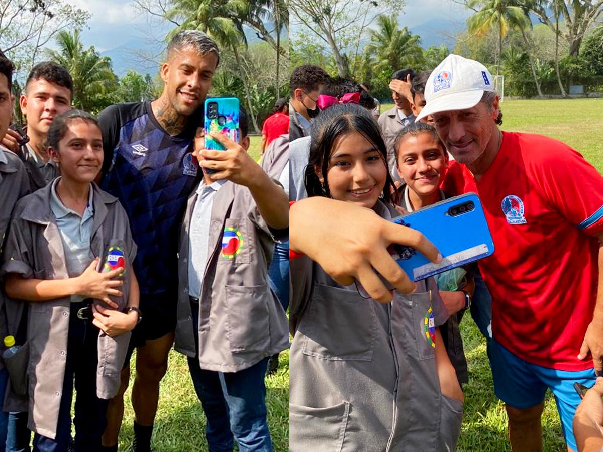 ¡Enorme gesto! Olimpia comparte con la juventud sampedrana y hace un importante donativo al Instituto Honduras Corea