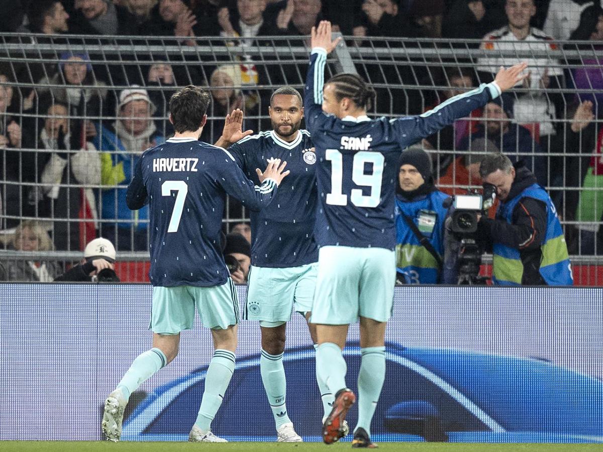 Florian Wirtz comanda victoria alemana ante Suiza en Basilea en un festín de goles