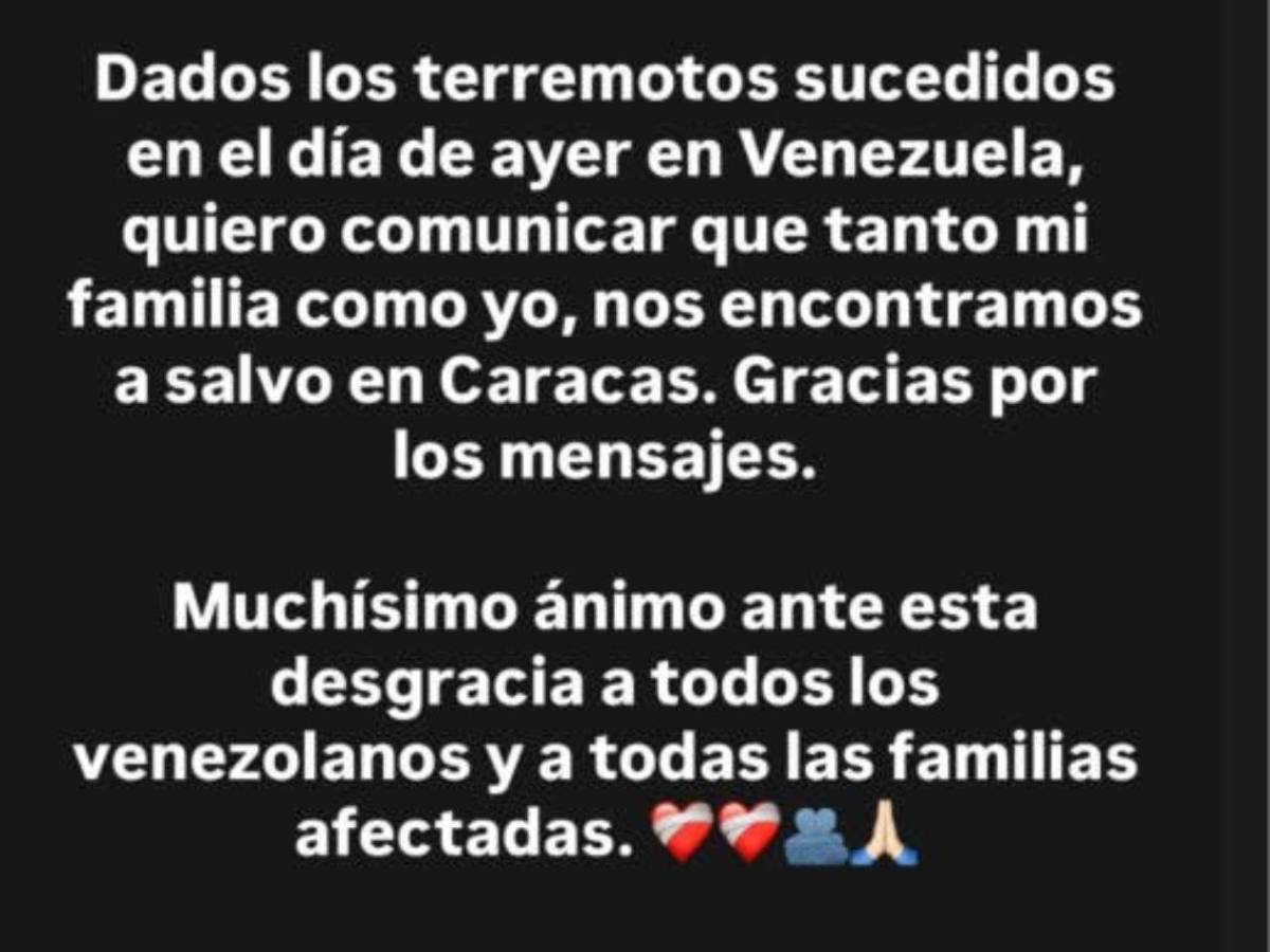 Ganó dos Balones de Oro y fue afectada: atletas desaparecidos tras sismos en Venezuela