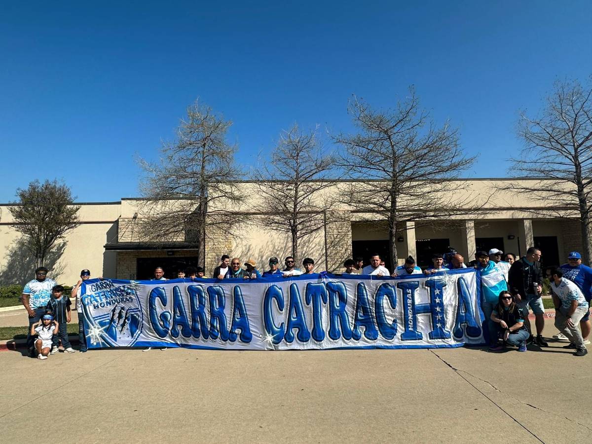 Locura total por Honduras: afición catracha se hace sentir en Frisco desde temprano previo al duelo contra Costa Rica