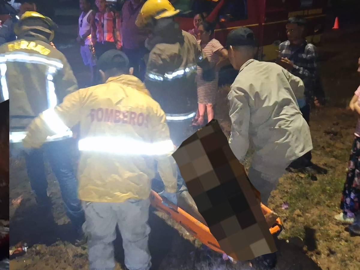 Sensibles imágenes del accidente donde falleció Demetri Gordon, futbolista del Olimpia