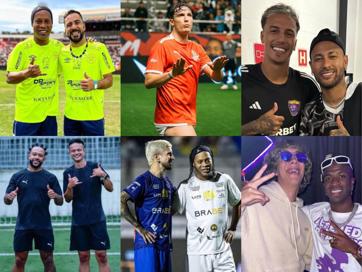 ¡Meten miedo! Los tiktokers de Brasil que jugarán ante Honduras: jugadores de Kings League y patrocinados por Neymar