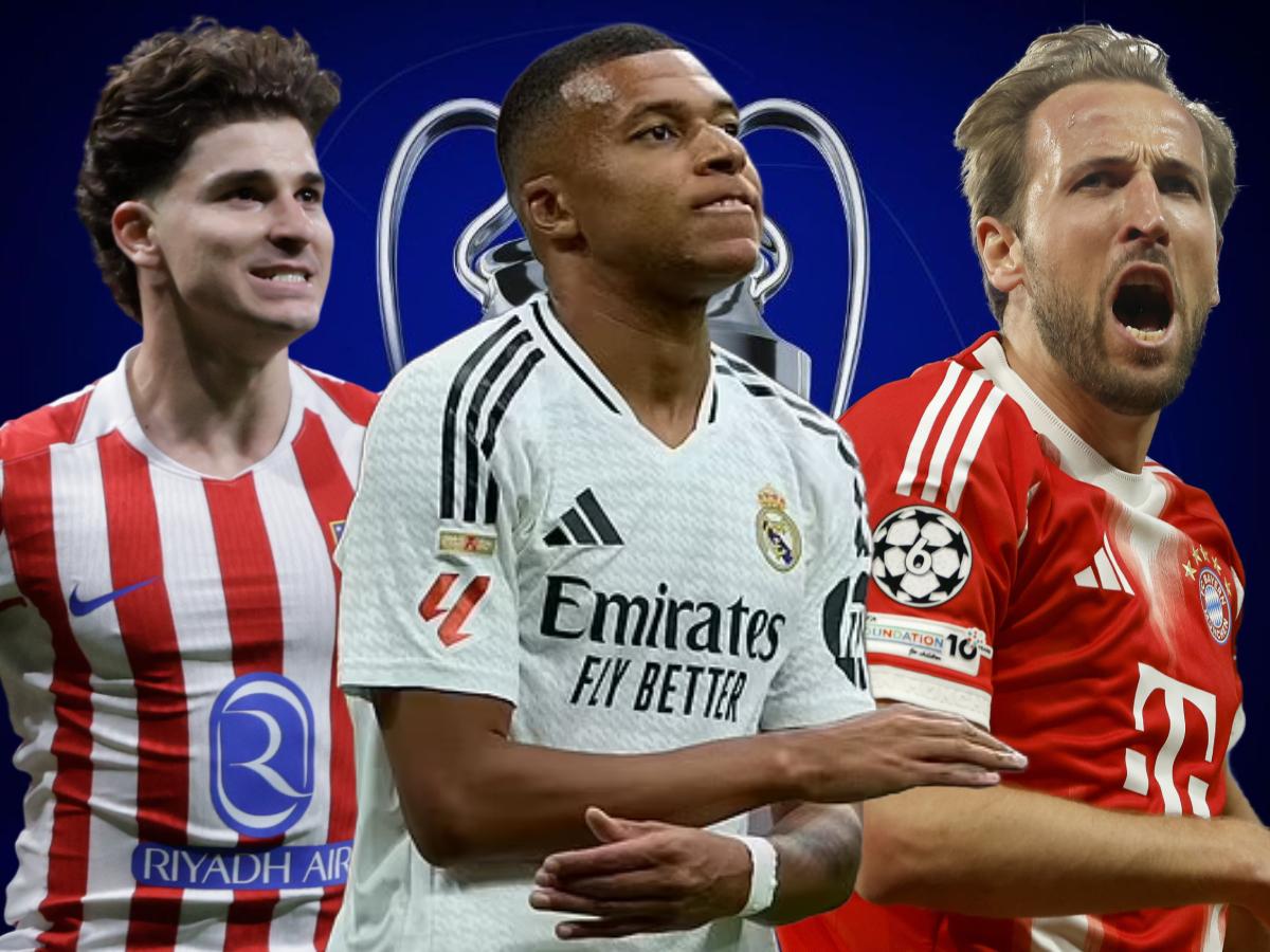 Tabla de goleadores de Champions League 2026: Kane le mete presión a Mbappé en el liderato y Julián Álvarez entra al top