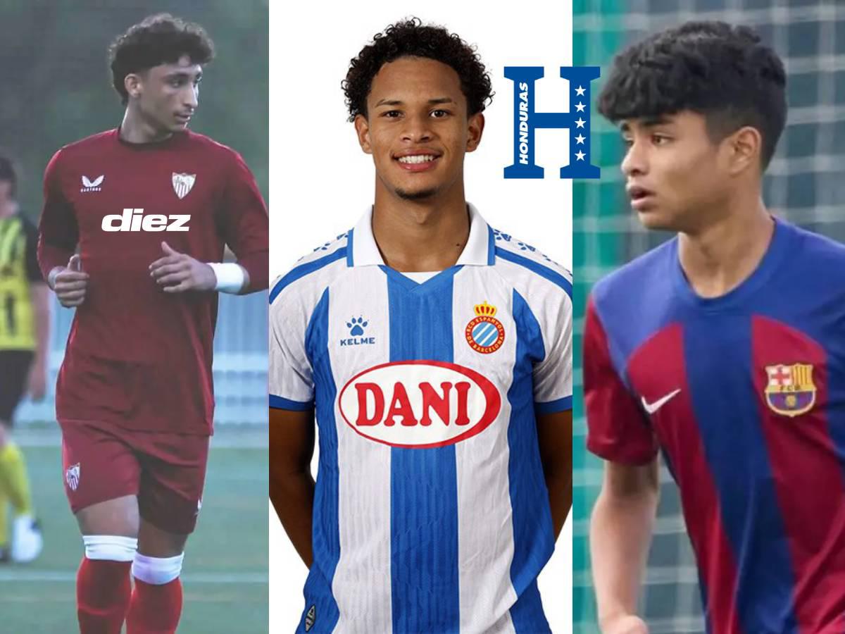 ¡Dos juegan para la Selección de España! Los jóvenes elegibles por Honduras que juegan en el país europeo