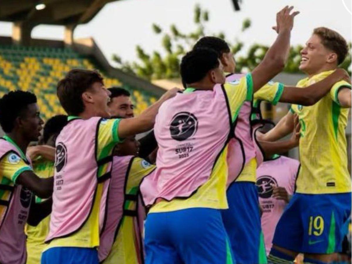 Tristeza en la Sub-17 de Honduras, Brasil bailó samba y el nuevo Haaland despedazó a la Bicolor en Qatar