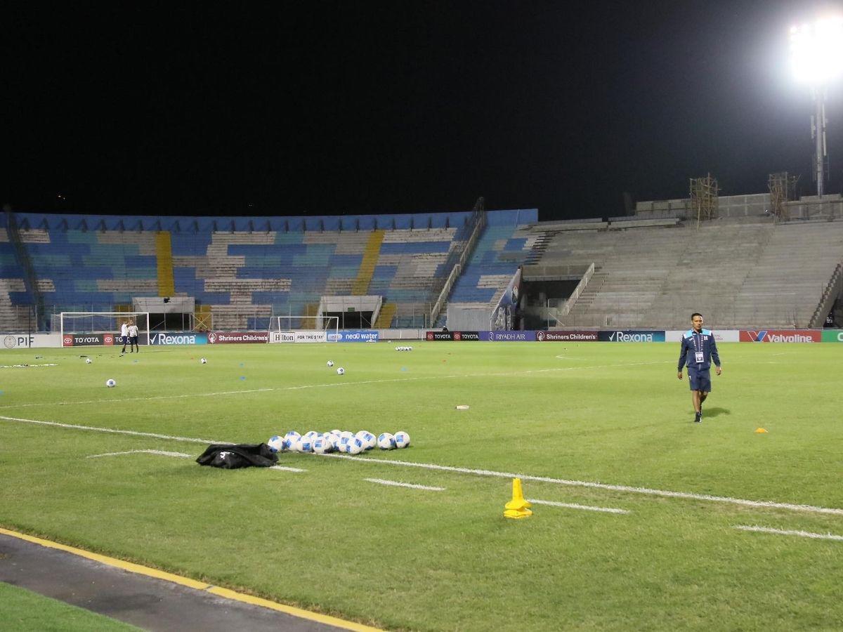 ¡Con otra cara! Así luce la grama del Estadio Nacional Chelato Uclés tras el control de las dos plagas
