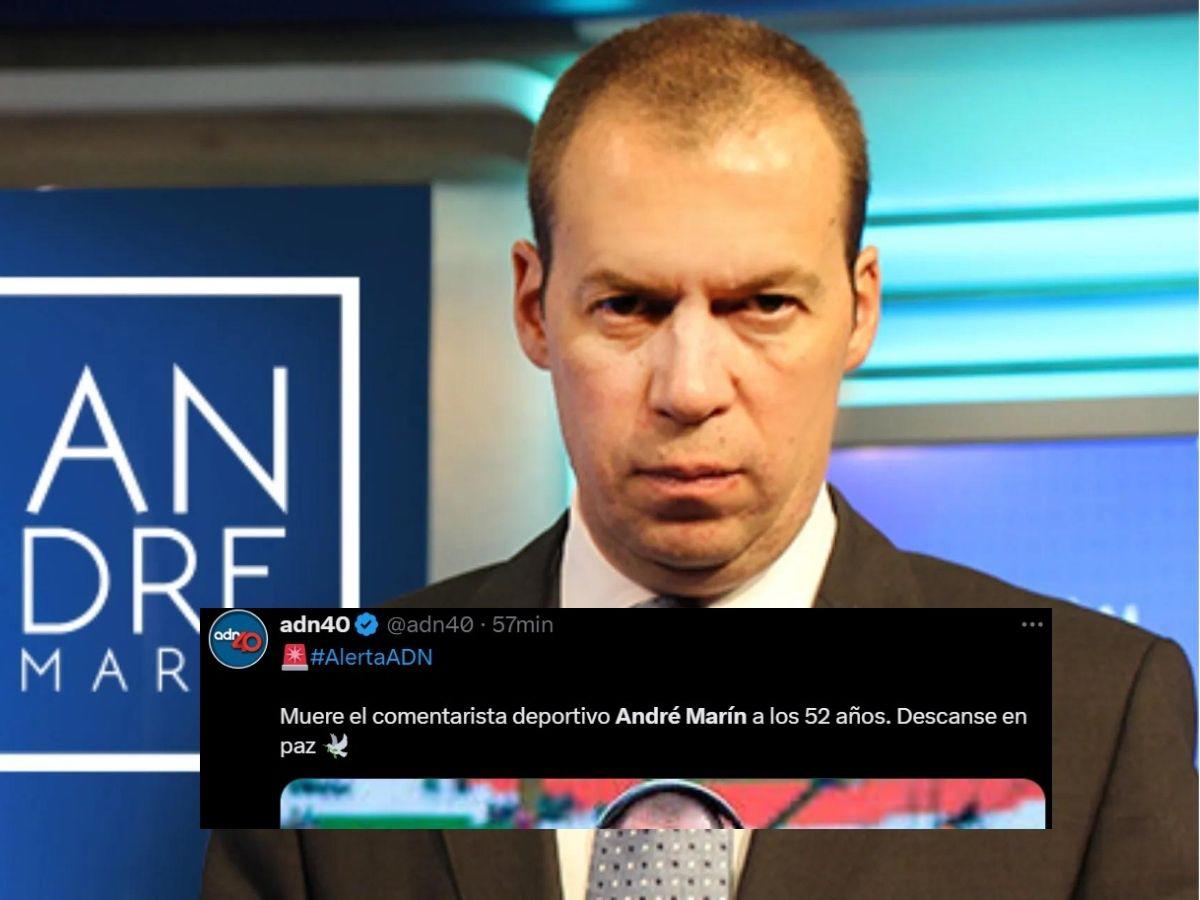 “Golpe al periodismo deportivo”: la prensa mexicana llora el fallecimiento de André Marín a sus 52 años de edad