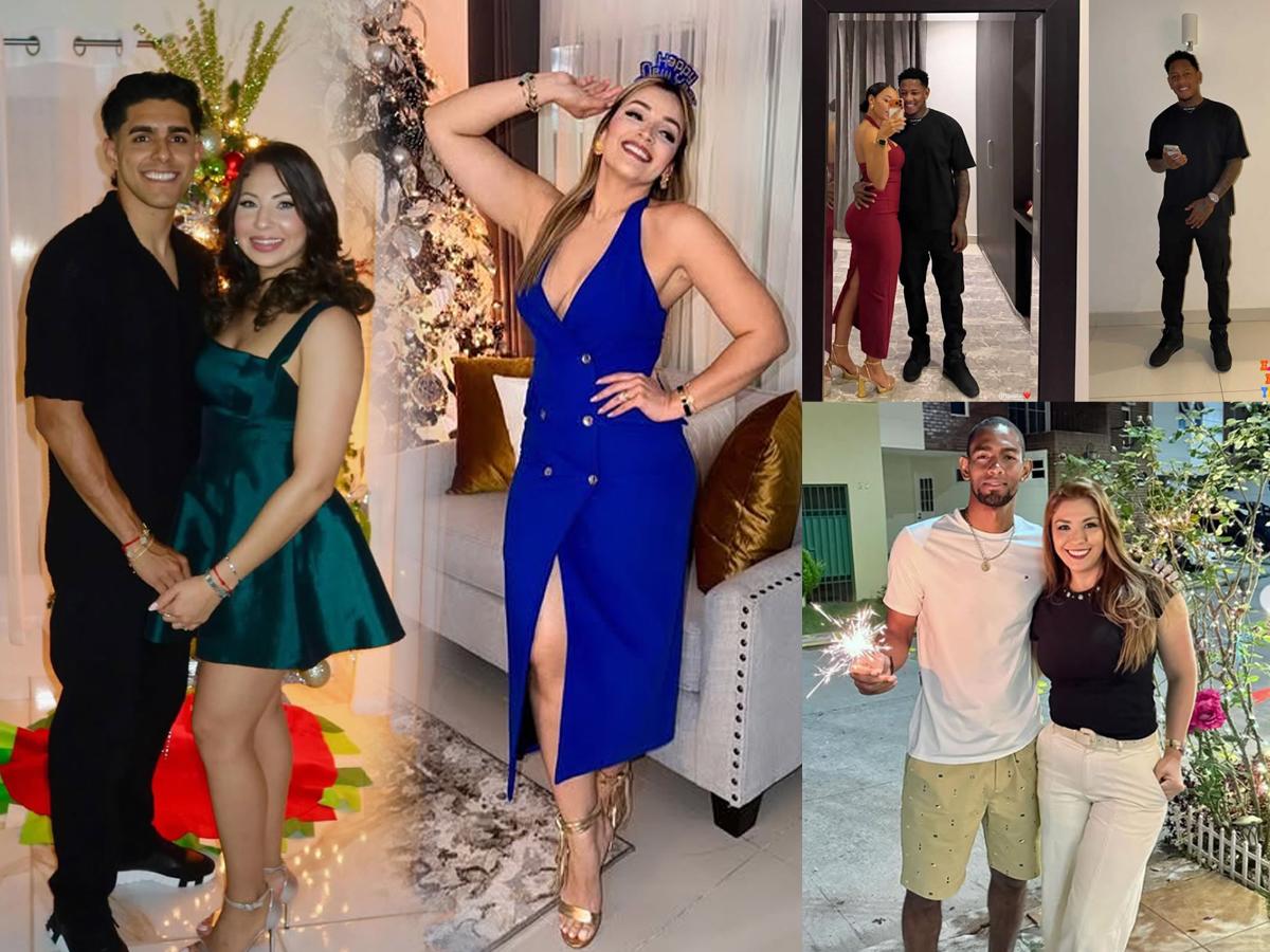 La esposa de Emilio, deslumbrante: Así recibieron el 2026 las parejas del fútbol hondureño, ¿y Quioto con quién salió?