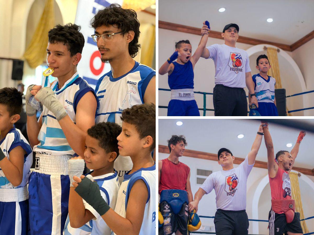La Federación Hondureña de Boxeo realizó velada boxística con más de 33 peleas