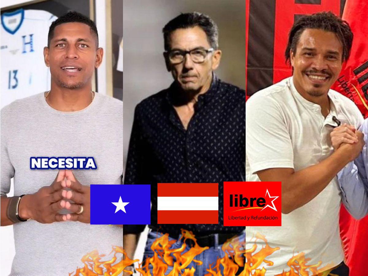 Dos exjugadores rozan el triunfo: Candidatos que saldrían ganadores en las Elecciones Primarias de Honduras