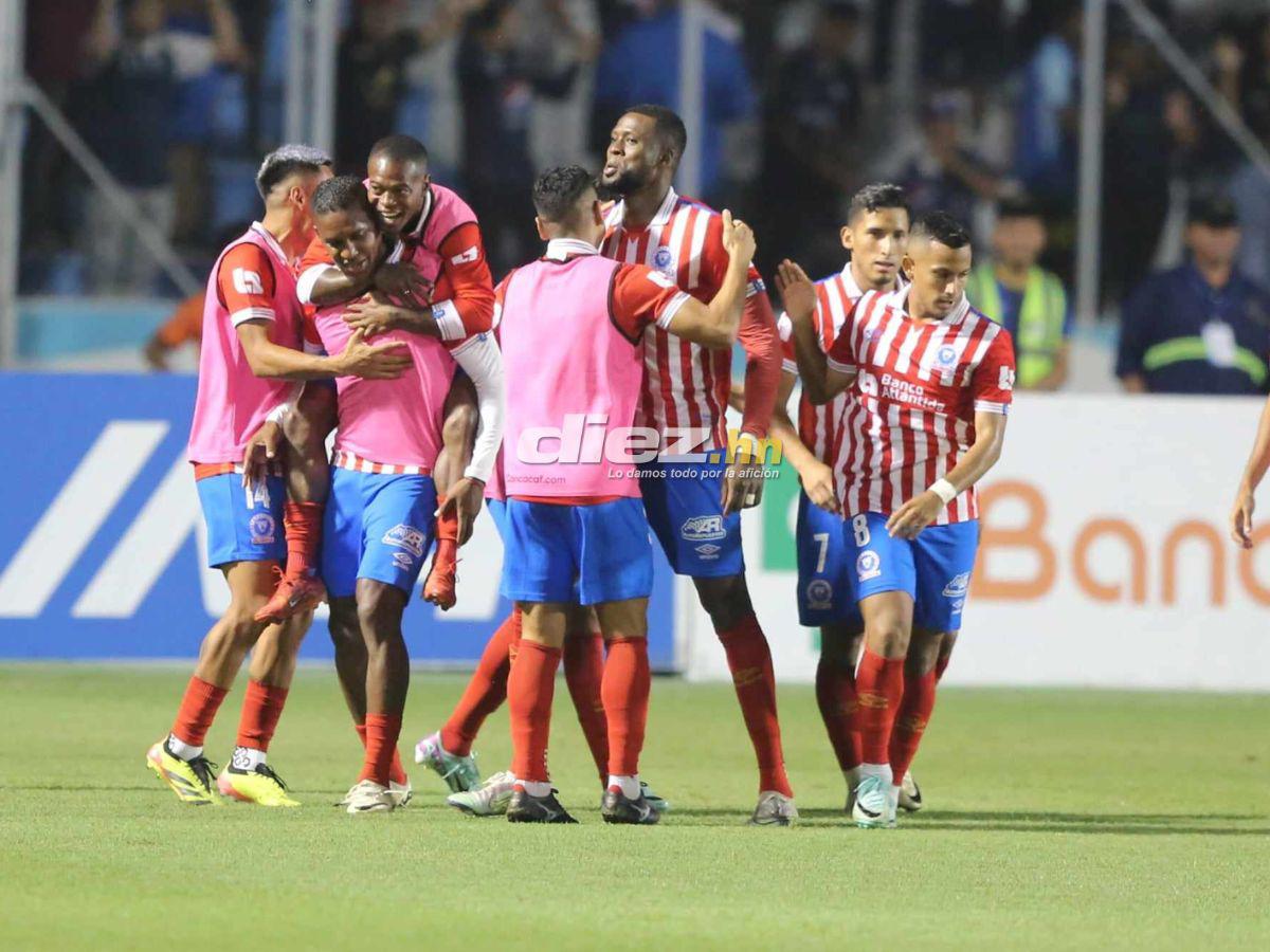 Espectacular celebración de Gabriel Araújo tras remontada de Olimpia, tristeza del Motagua y la fiesta de la Ultra Fiel