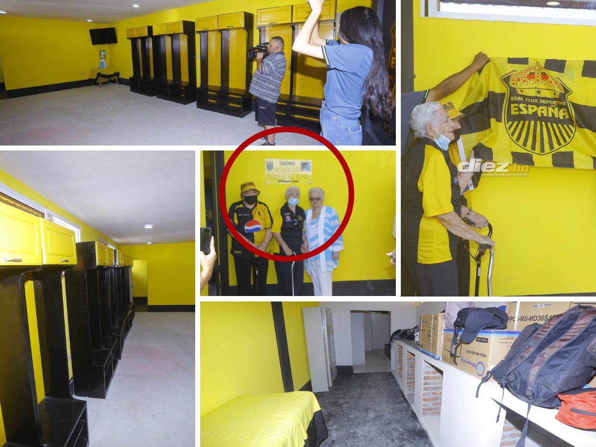 Real España inauguró hermoso camerino para las reservas especiales, ¿cuánto fue la inversión?