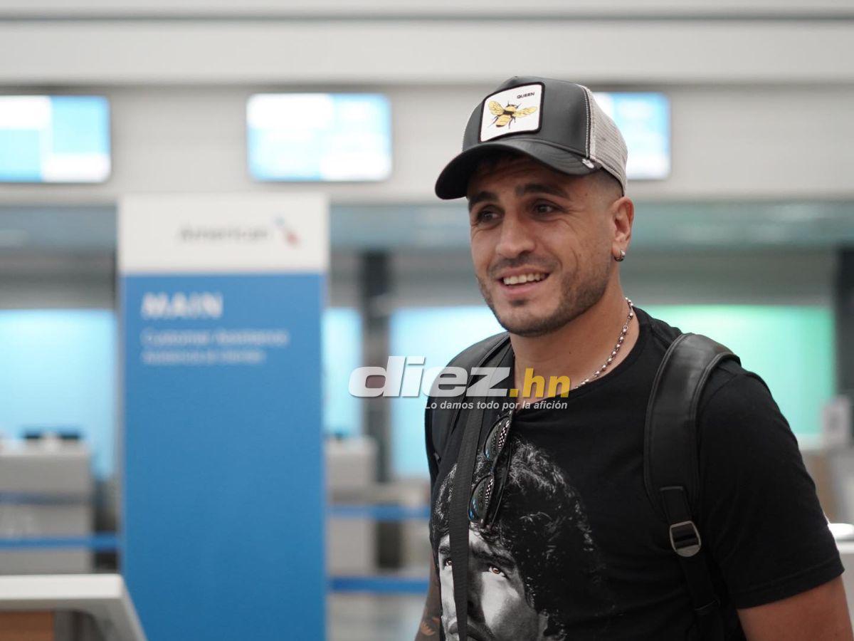 Con la camiseta del Motagua y vestido de Maradona: Así fue el adiós de Ramiro Rocca de Honduras, ¿se va triste?