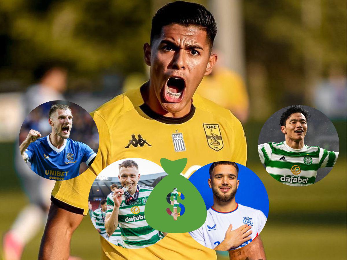 Top 15: Dos de Concacaf y dos japoneses; los jugadores más valiosos de la Premier League de Escocia, ¿y Luis Palma?