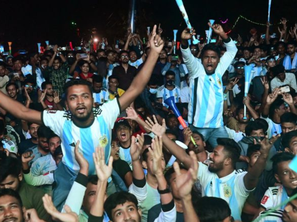Los ciudadanos de Bangladesh fueron una de las sensaciones en el Mundial Qatar 2022.