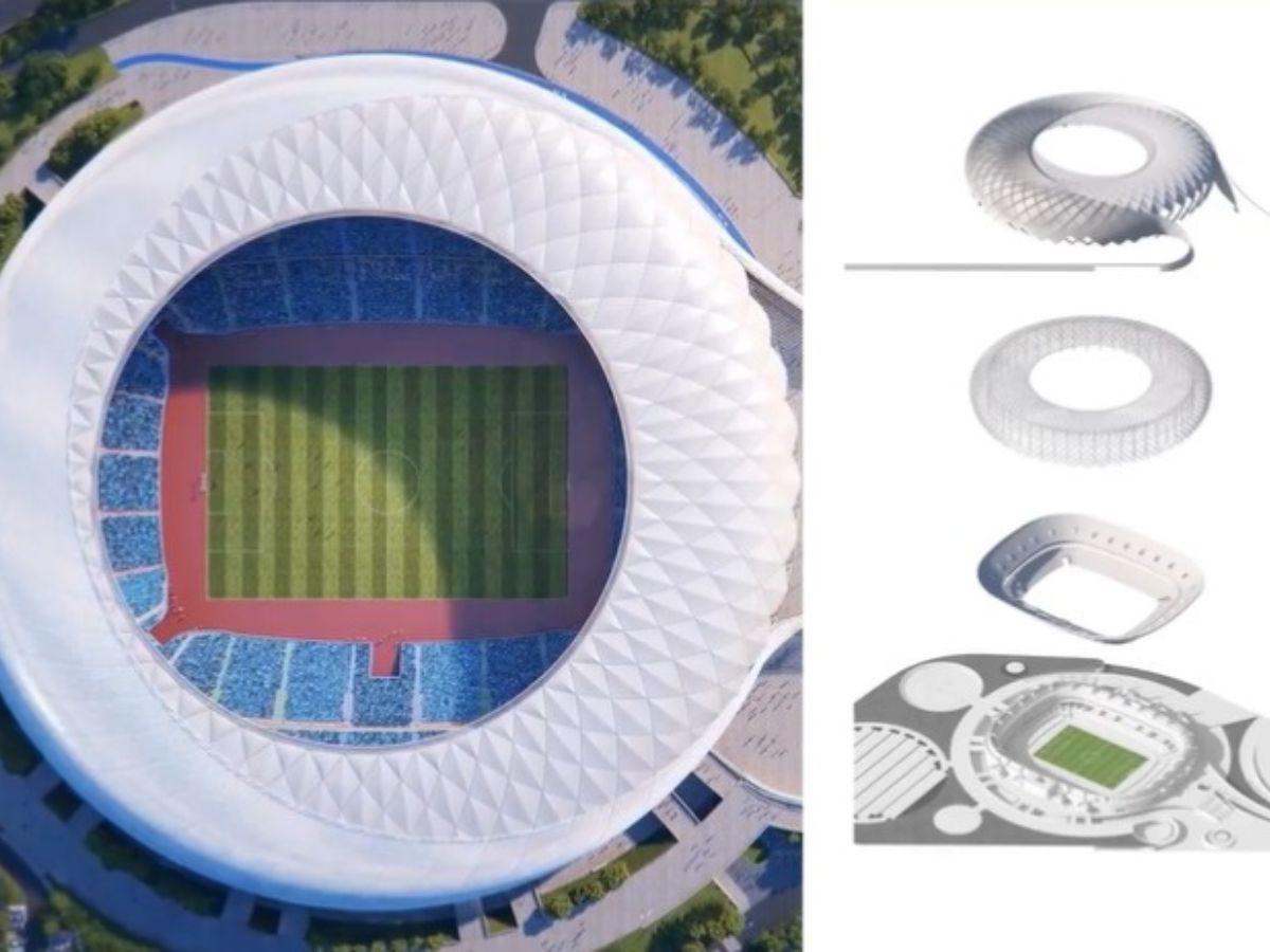 ¿Cuándo lo inauguran? Así lucirá el imponente Estadio Nacional de El Salvador; valdrá más de 100 millones de dólares