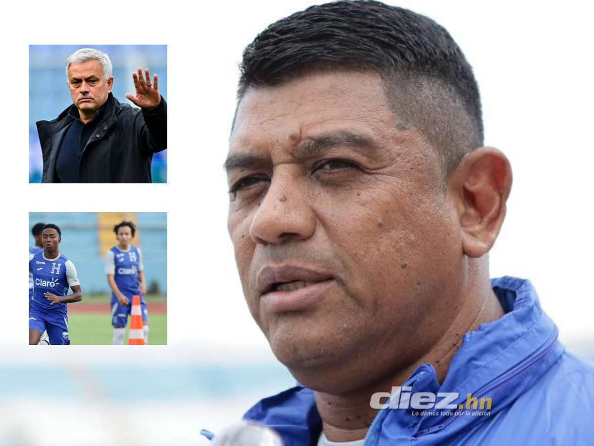 Israel Canales, el fiel admirador de Mourinho, que busca llevar a la Sub-17 de Honduras al Mundial de Perú