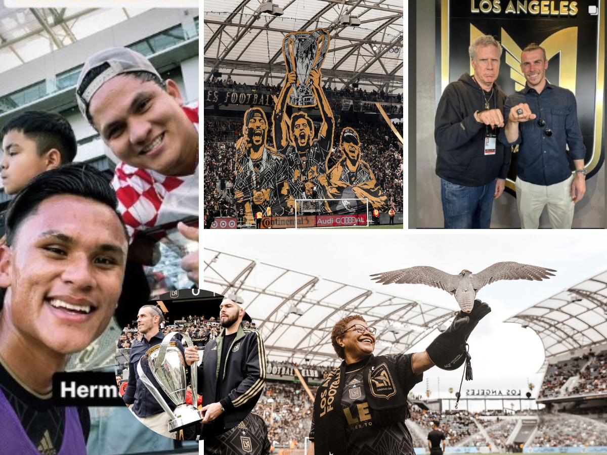 ¡Lujazo del LAFC! Famosos, anillos millonarios y espectacular tifo en estreno de la nueva casa de Denil Maldonado