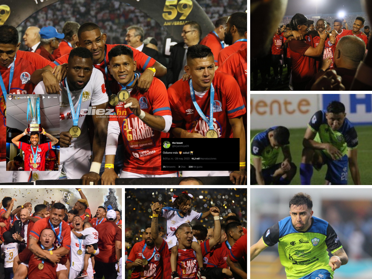 ”Ódiame más”, “Olimpia campeón”: Futbolistas de “Potros” y “Merengues” reaccionan en redes tras la gran final