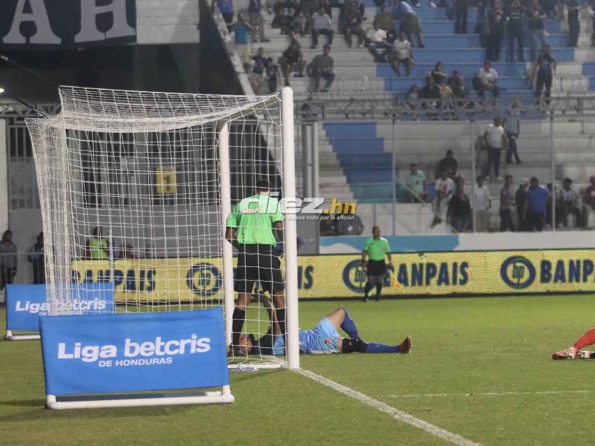 No se vio en TV: Bronca de Auzmendi, las bellas hinchas de Real Sociedad y la frustración del Motagua en el Nacional