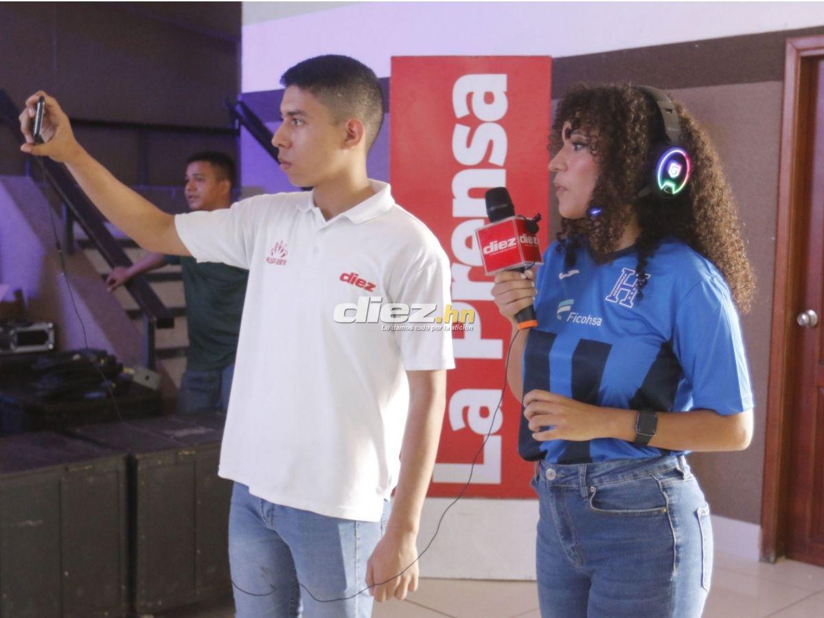 Bellezas y euforia por el Honduras-Costa Rica: Así se vivió el clásico centroamericano en el Estadio Virtual de Diario DIEZ