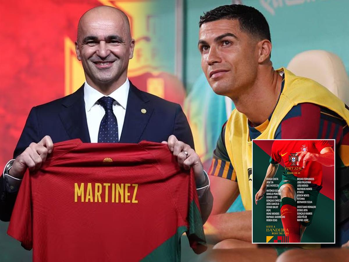 ¿Y Cristiano Ronaldo? Roberto Martínez gira su primera convocatoria como entrenador de Portugal: “No miro la edad”
