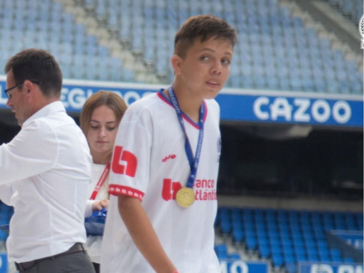 ¡Quedó campeón en Europa! Anthony “El Chele” Ortiz, la nueva promesa de la cantera que ya debutó con el Olimpia