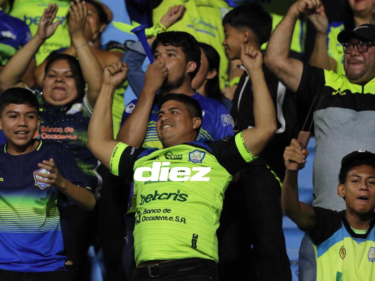 No se vio en TV: Bronca en el partido, hermosas aficionadas de Olancho en el Nacional y visita especial a Olimpia
