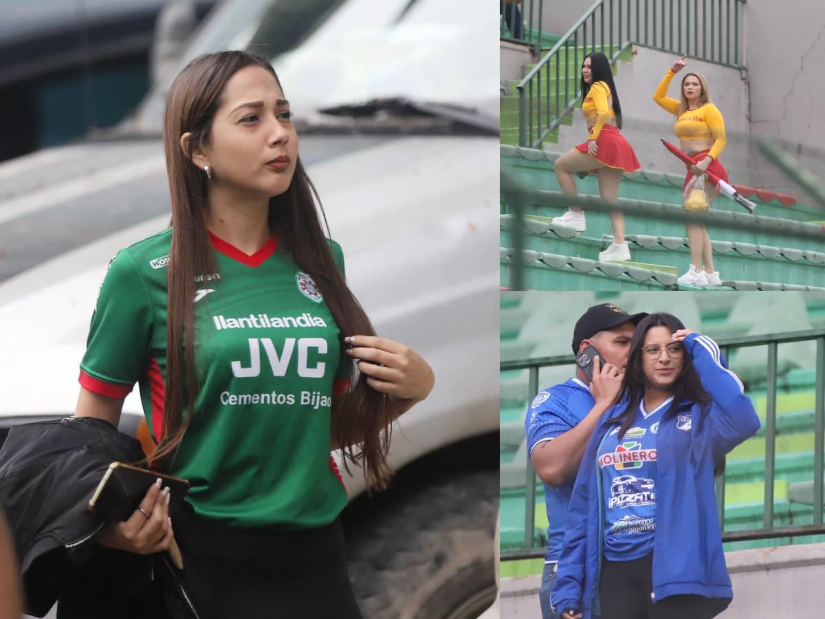 ¡El frío no fue obstáculo! Las bellezas destacan en el Marathón vs Victoria y los aficionados acompañan al Monstruo Verde