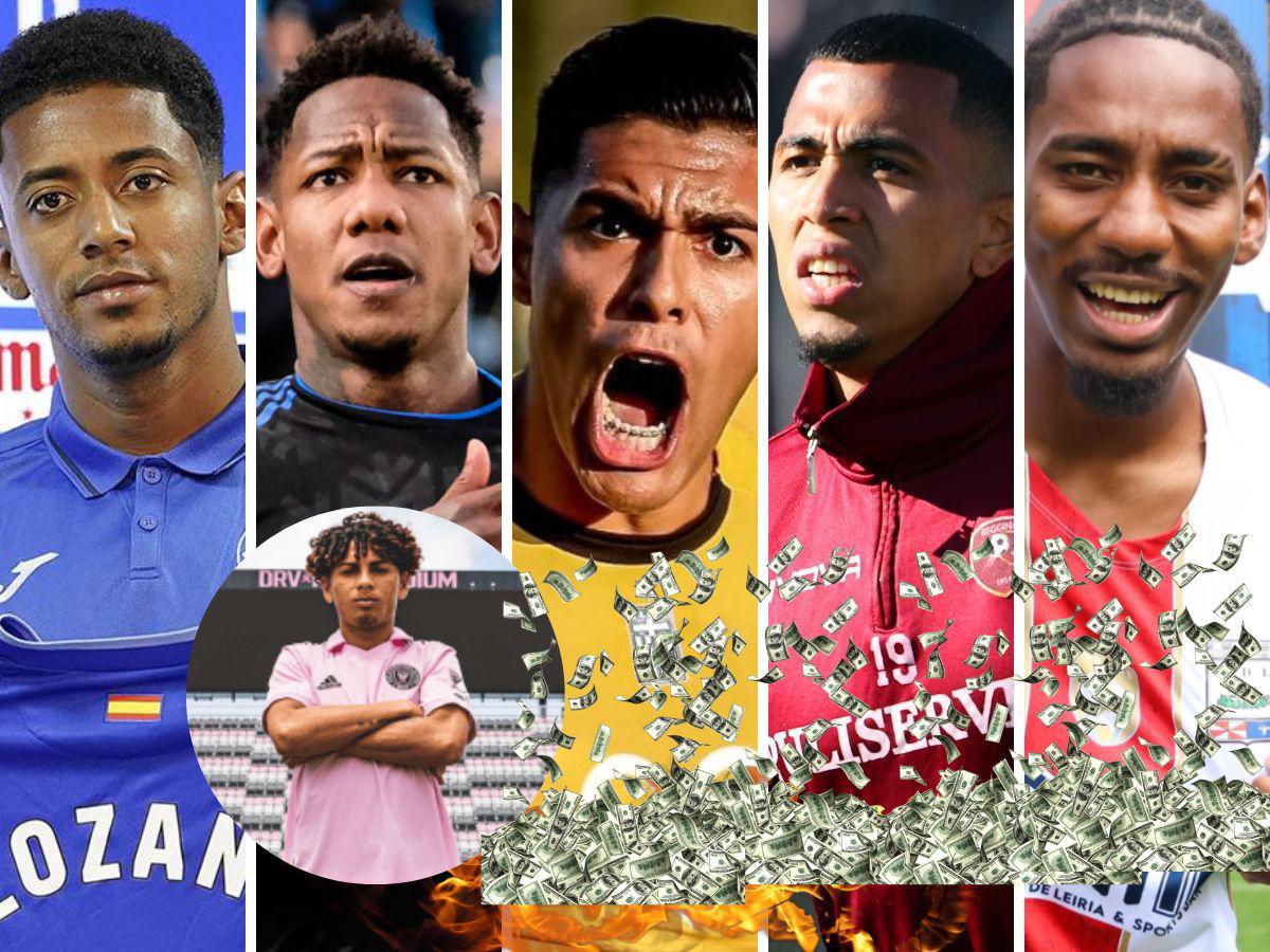 ¿Y David Ruiz? Estos son los legionarios hondureños más caros en Europa y la MLS en el 2023