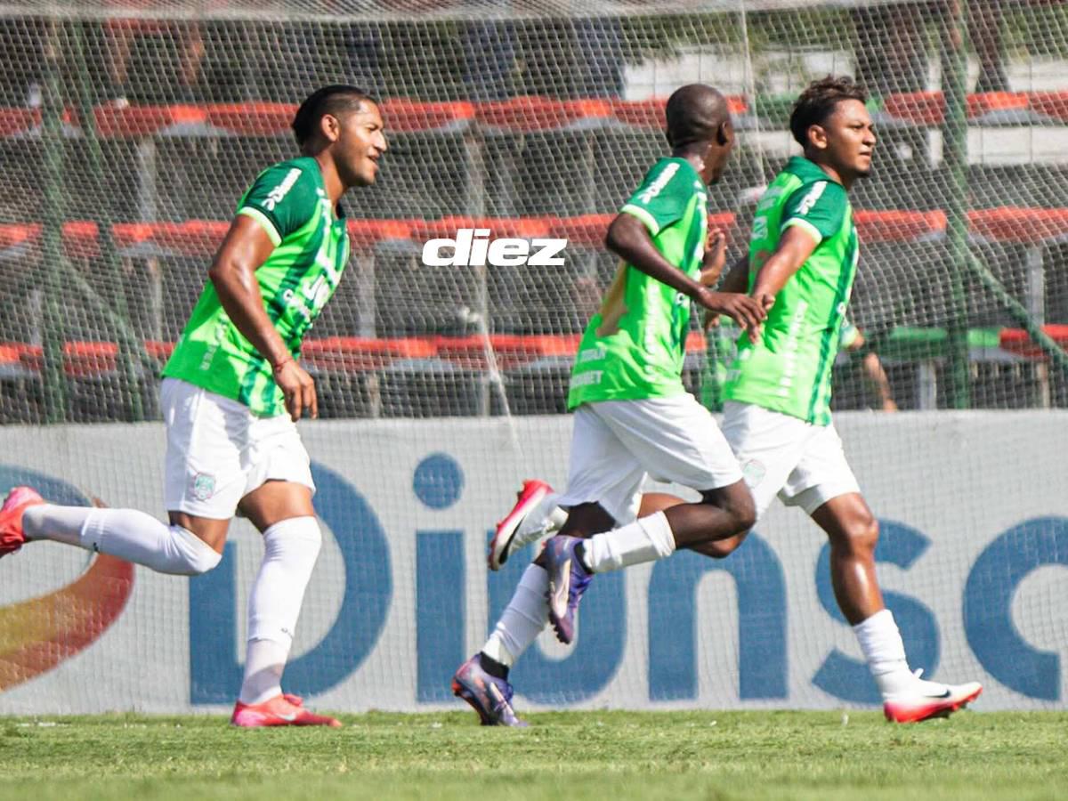 Alexy Vega, autor de dos goles para Marathón.