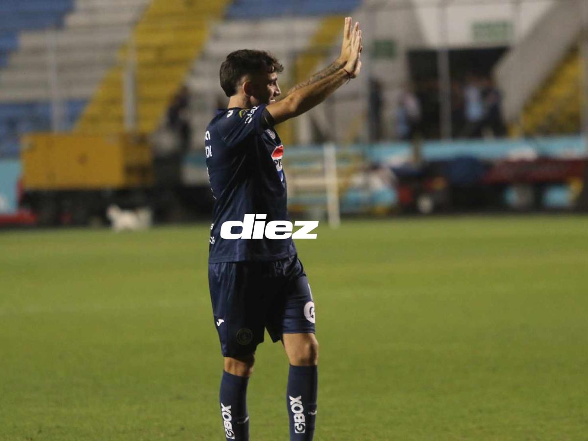 No se vio en TV: Entre lágrimas, Agustín Auzmendi se despide de Motagua; bellas chicas y frustración para Marathón