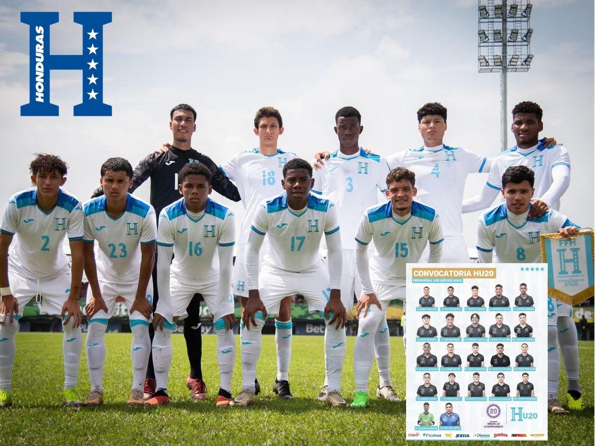 La Selección de Honduras oficializa 21 convocados para el Premundial Sub-20 de México, ¡hay sorpresas!