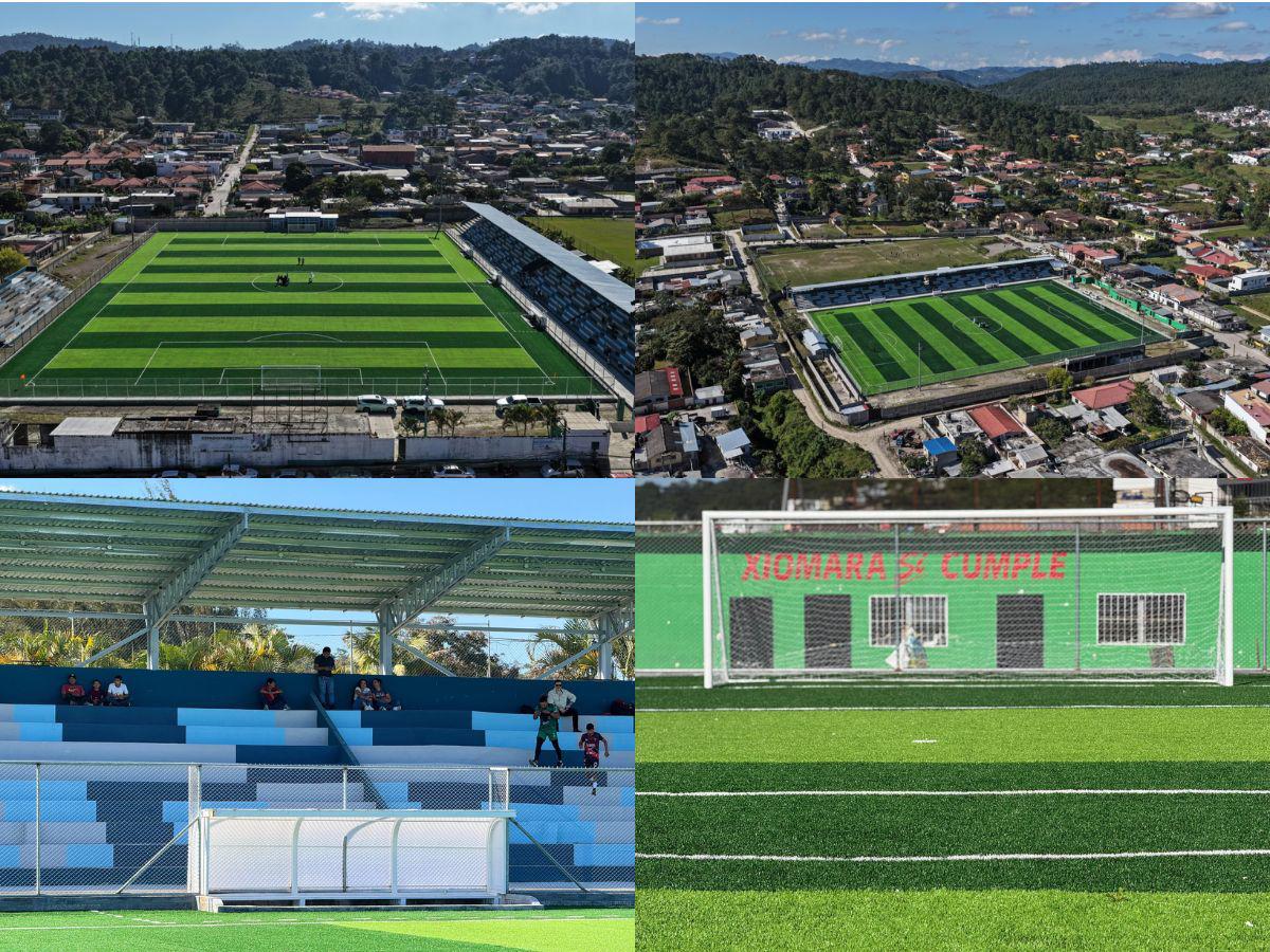 ¡Espectacular! Condepor reinaugura el histórico estadio Sergio Reyes de Santa Rosa de Copán