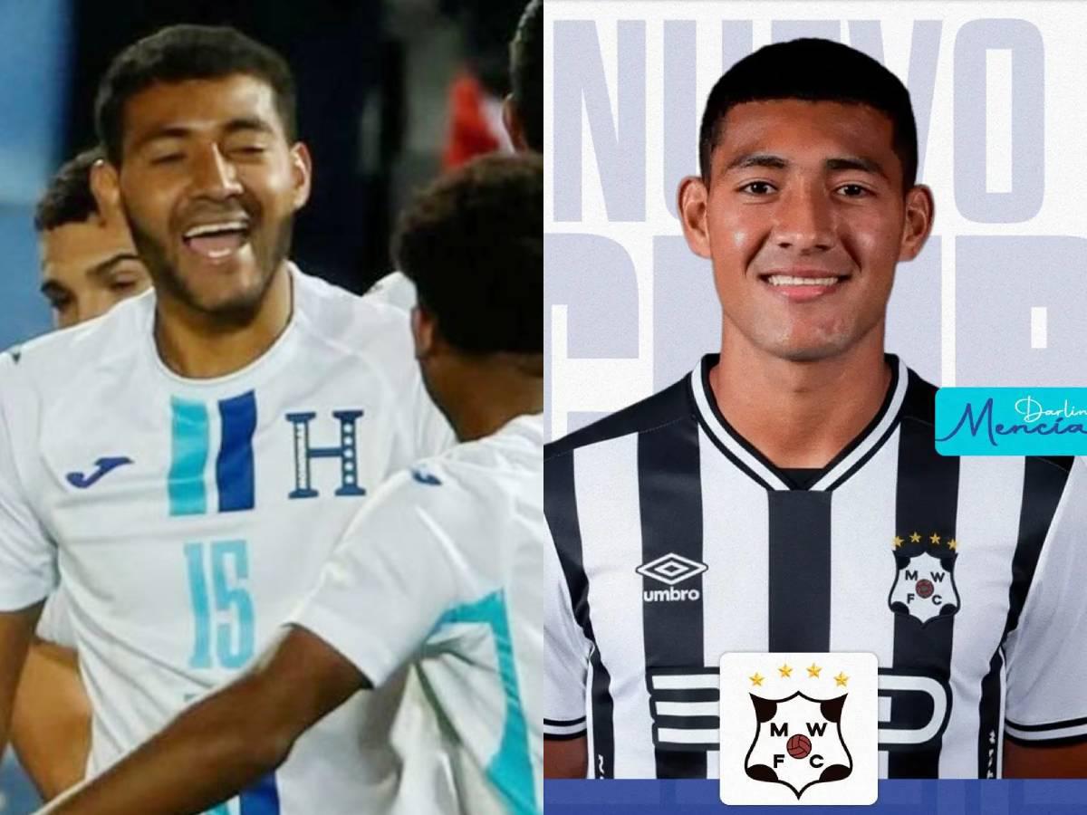 Quién es Darlin Mencía, el joven legionario que tuvo su debut con gol en la Selección de Honduras