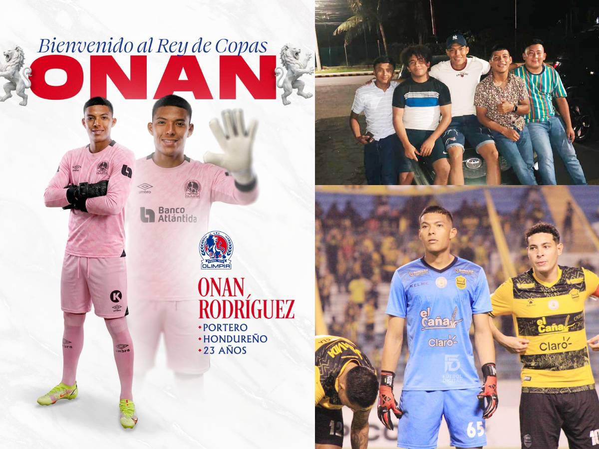 Trabajó de albañil, su primer sueldo y cuándo decidió ser portero: Así es la vida de Onán Rodríguez, nuevo fichaje del Olimpia