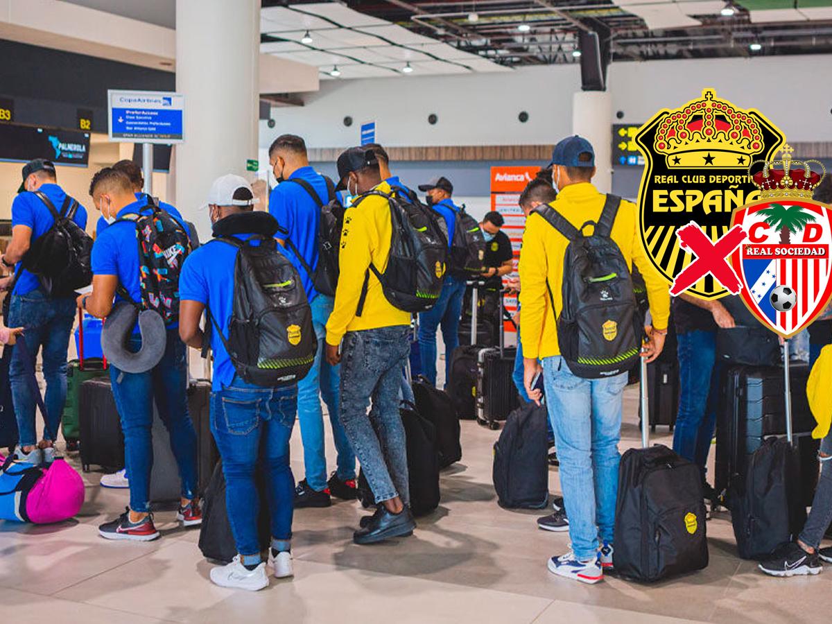 Real España se queda varado en Dallas y pide a la Liga Nacional suspender su juego contra Real Sociedad