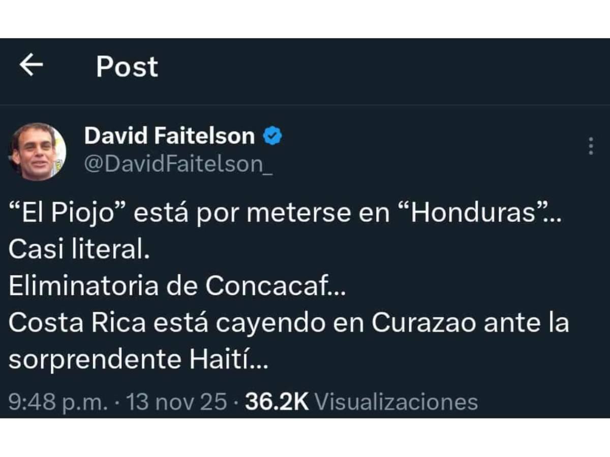 En Costa Rica hacen rotunda petición para el partido contra Honduras y lo que dicen de Piojo Herrera: Que no...