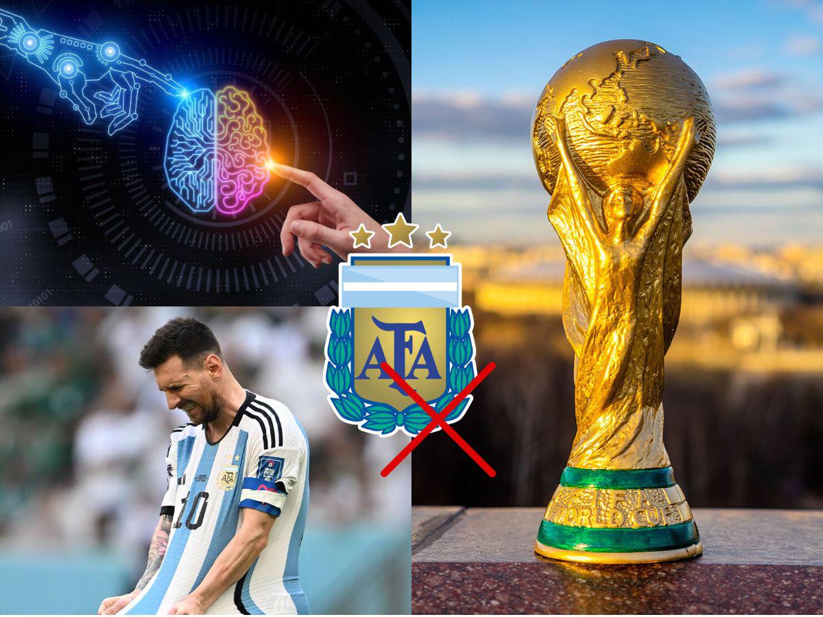 La Inteligencia Artificial sorprende y le da fuerte revés a Argentina: este sería el país campeón del Mundial 2026