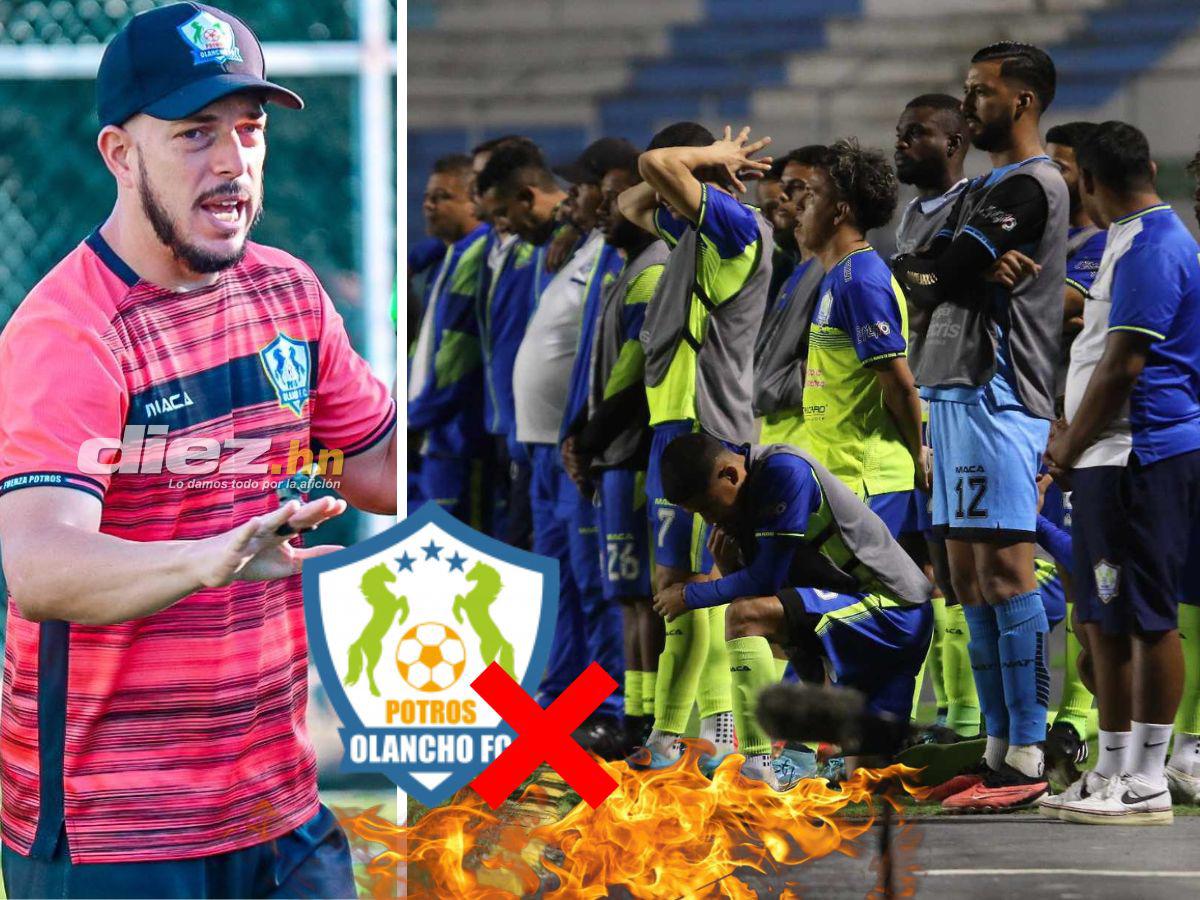 Olancho despedaza su plantel y se rearmará para el 2024; los extranjeros quedan fuera, ¿sigue Mauro Di Giobbi?