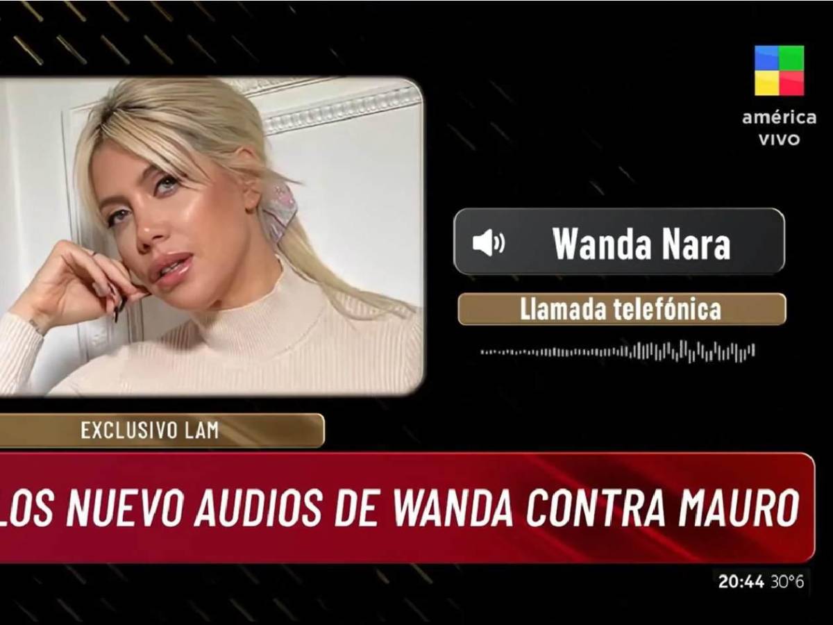 Revelan polémicos audios de Wanda Nara contra la novia de Icardi y esto dijo de su físico: “Tiene una imagen de...”